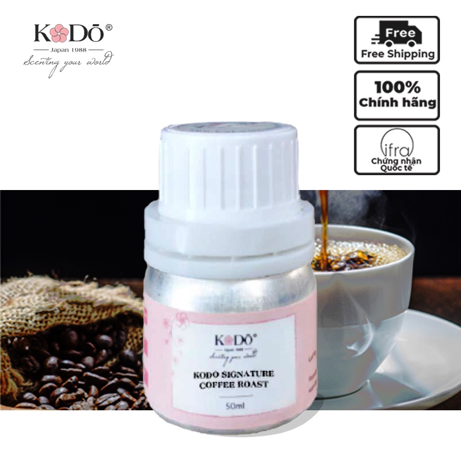 Tinh Dầu Nước Hoa Nhập Khẩu Kodo Signature Coffee Roast - Nguyên chất - 3 Tầng Hương Độc Đáo - 10ml/50ml/110ml