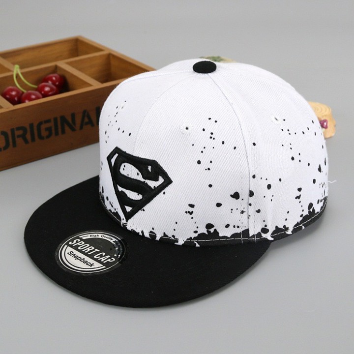 Nón hiphop snapback siêu nhân cho bé 2 - 6 tuổi