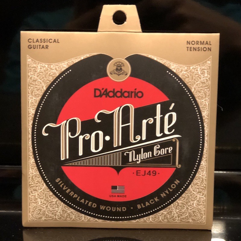 Dây Nylon Đàn Guitar Classic D'addario EJ49 - EJ45 Black |Dây đàn guitar Classic