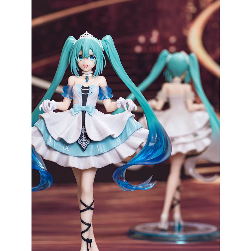 Mô Hình Figure Chính Hãng Anime Hatsune Miku, Piapro Characters, Hatsune Miku Wonderland Figure, Cinderella (TAITO)