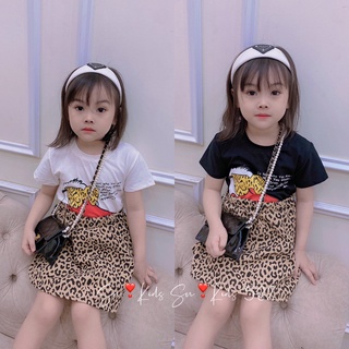 Set vịt miệng đỏ cv beo bé gái