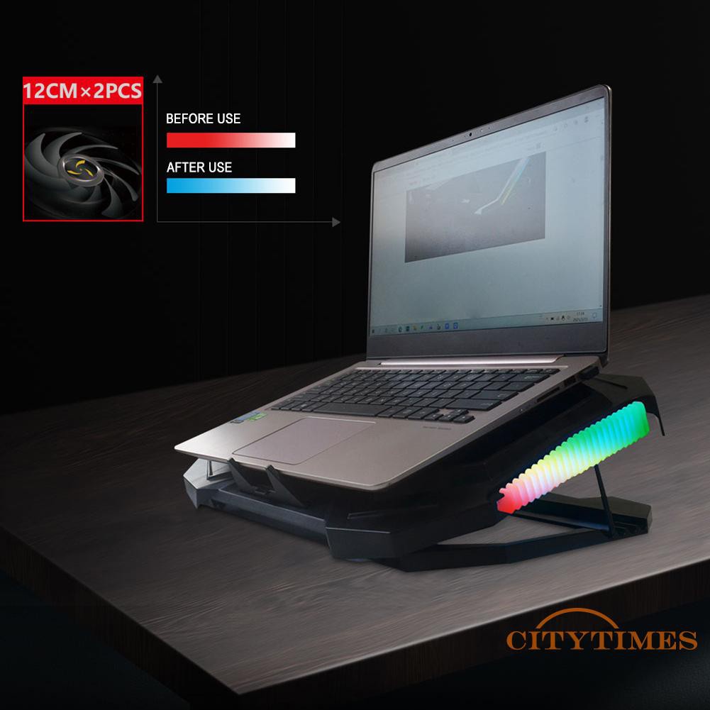 Bộ 2 Quạt Tản Nhiệt Có Đèn Rgb Yl-017 Đứng | BigBuy360 - bigbuy360.vn