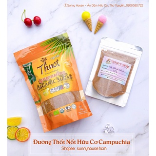 Đường thốt nốt hữu cơ Campuchia 500g (Date 2026)