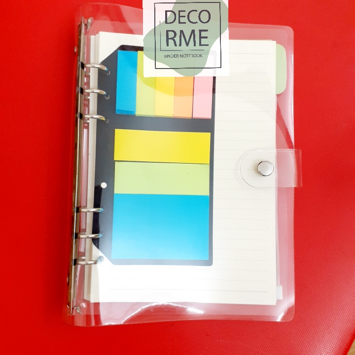 Sổ còng A5 6 còng bìa sổ còng binder giấy refill full set sổ A5