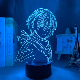 Đèn Ngủ Led 3d Hình Anime Noragami Yato Dùng Trang Trí Phòng Ngủ