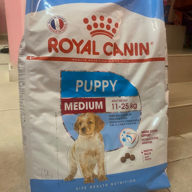 10kg Royal canin medium puppy thức cho chó size trung