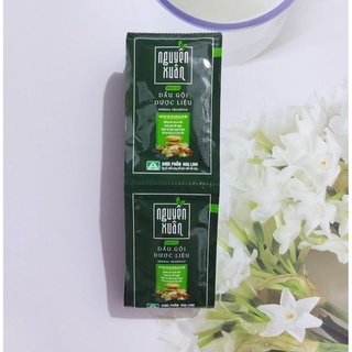 Dây Dầu gội dược liệu Nguyên Xuân dưỡng tóc - 5,5ml/gói