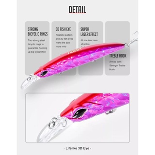 NOEBY NBL9497 MỒI CÂU CÁ NƯỚC MẶN
