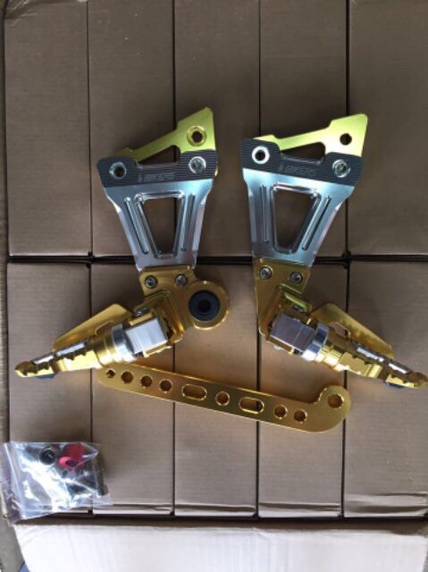 Gác chân bike gắn ex150,winner 150