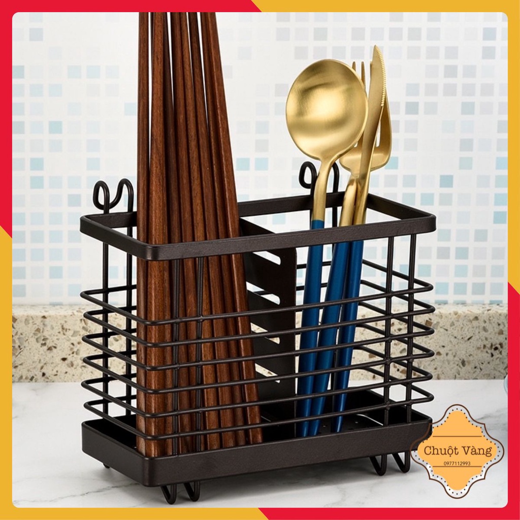 Ống cắm đũa sơn tĩnh điện cao cấp siêu bền (hàng nội địa Trung)