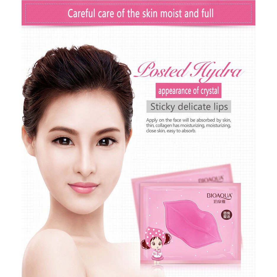 (hàng Mới Về) Mặt Nạ Môi Collagen Bioaqua | BigBuy360 - bigbuy360.vn
