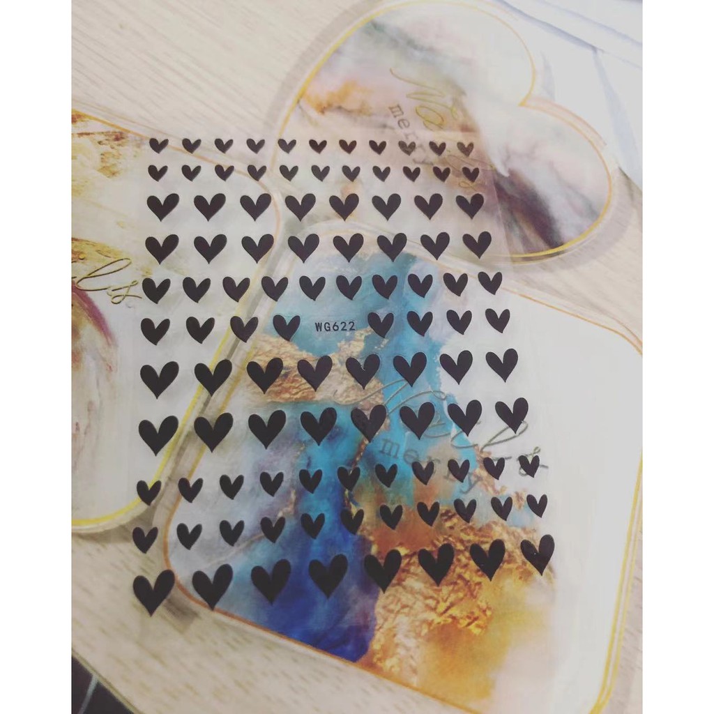 Sticker Mã Mới Hình Tim