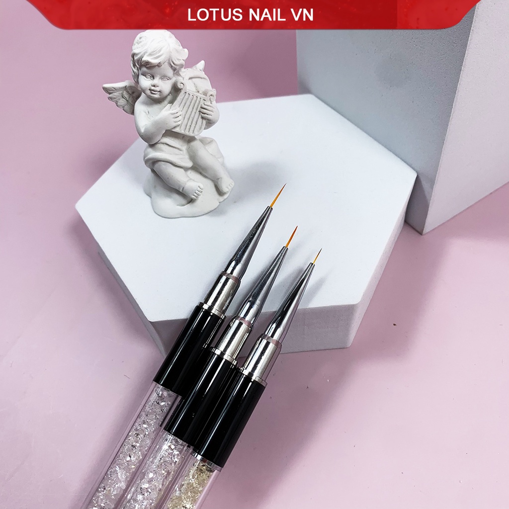 Cọ nét nail, cọ vẽ móng cán đá cao cấp