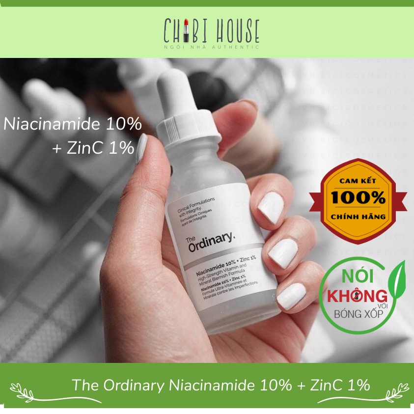 Tinh chất The Ordinary Niacinamide 10% + ZinC 1%
