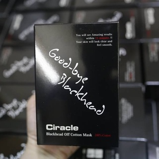 Miếng Đẩy Mụn Đầu Đen Ciracle Goodbye Blackhead Off Cotton Mask