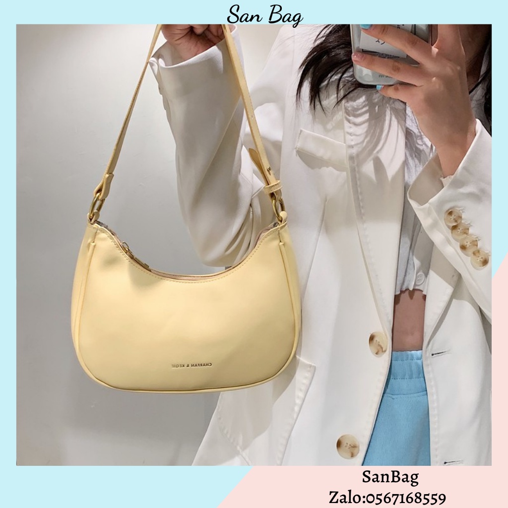 Túi xách yên ngựa đeo sát vai da cao cấp dây đeo êm ái Ulzzang siêu xinh ❤️