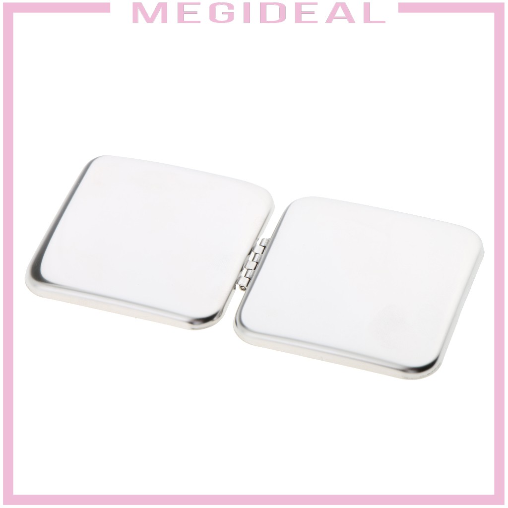 Gương trang điểm bằng thép không gỉ Gương túi xách mini