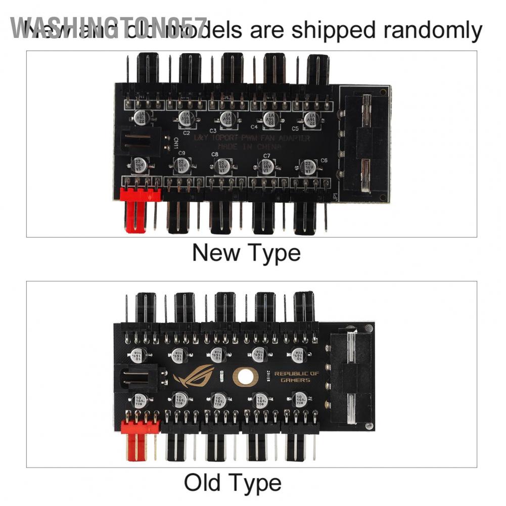 Bo Mạch Chủ Máy Tính 10 Kênh Washington057 4Pin PWM
