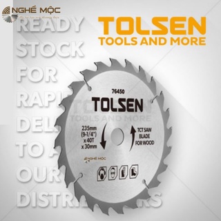 Đĩa cắt gỗ tolsen 76410 nghề mộc
