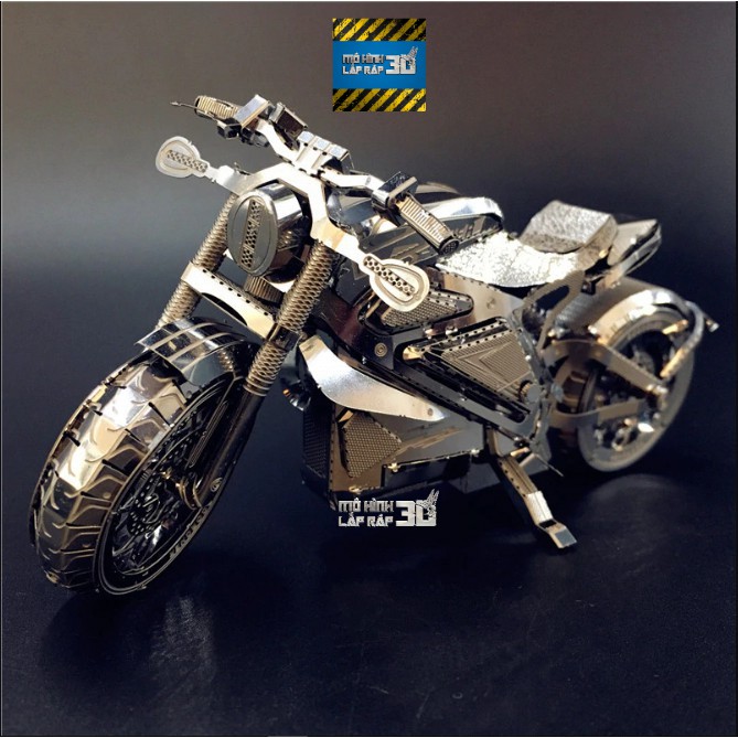 [Mã LIFETOYS1 giảm 30K đơn 99K] Mô hình 3D kim loại lắp ráp Mô tô Harley-Davidson Project LiveWire [ Chưa Lắp ]