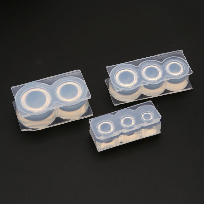 Khuôn Silicone Hình Oval / Tròn / Vuông Làm Mặt Dây Chuyền