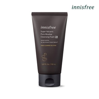 Sửa rửa mặt làm sạch sâu Innisfree Jeju Volcanic Pore micellar cleasing foam 2X