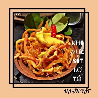 KHÔ MỰC SỐT BƠ TỎI