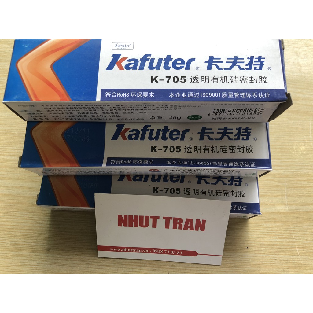 Keo tản nhiệt dán dính Kafutier 705 RTV