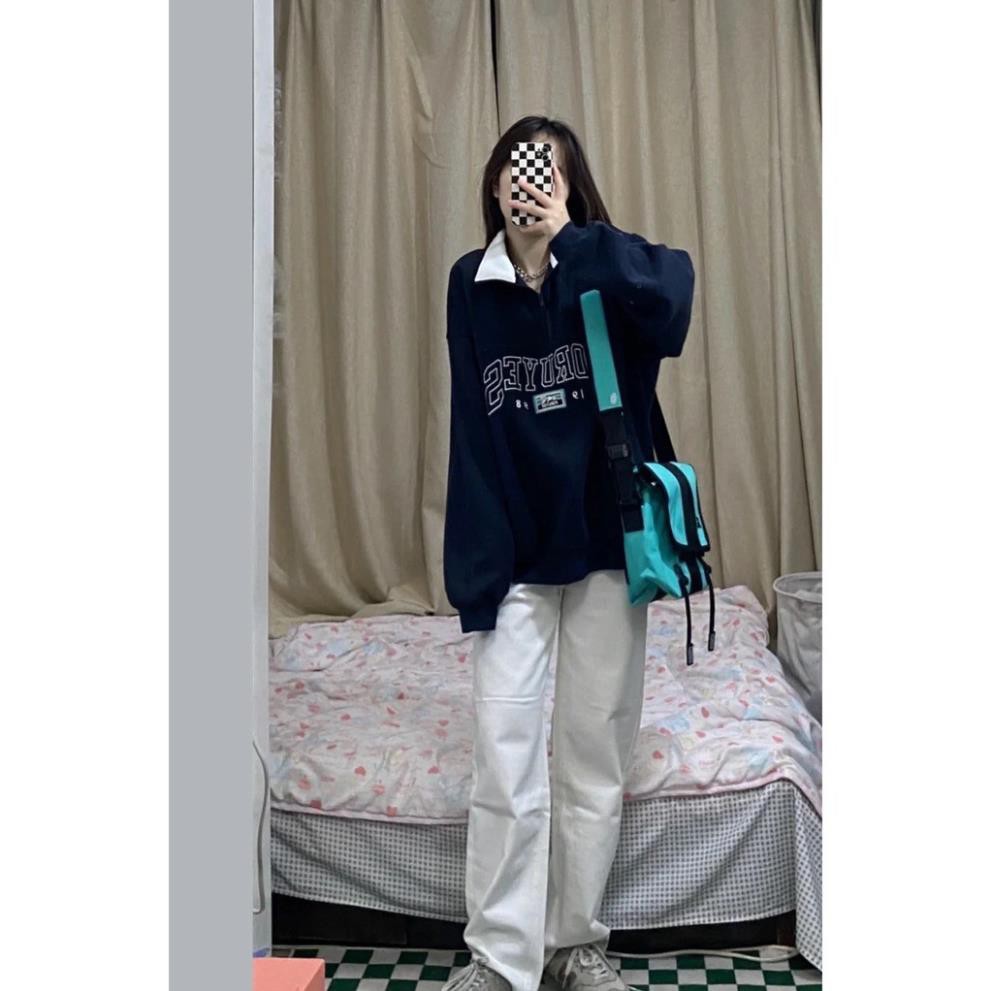 Áo sweater nữ form rộng Unisex FOR siêu xinh PT10 phong cách Hàn Quốc, Áo hoodie nỉ không mũ oversize streetwear | BigBuy360 - bigbuy360.vn