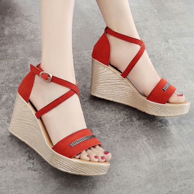 Oder sandal đế xuồng 2018 big size, small size