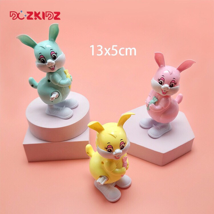 Đồ chơi con thỏ chạy cót ngộ nghĩnh cho trẻ từ 6 tháng tuổi trở lên – Dozkidz