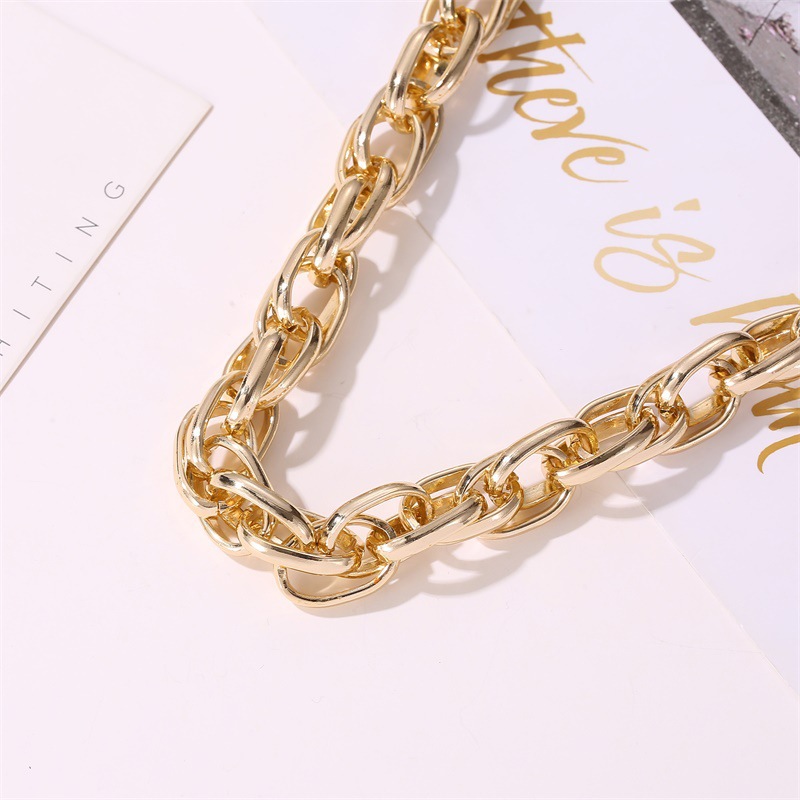 ✨ 【✅COD】 ✨Vòng Cổ Choker Kim Loại Dày Đơn Giản Phong Cách Punk