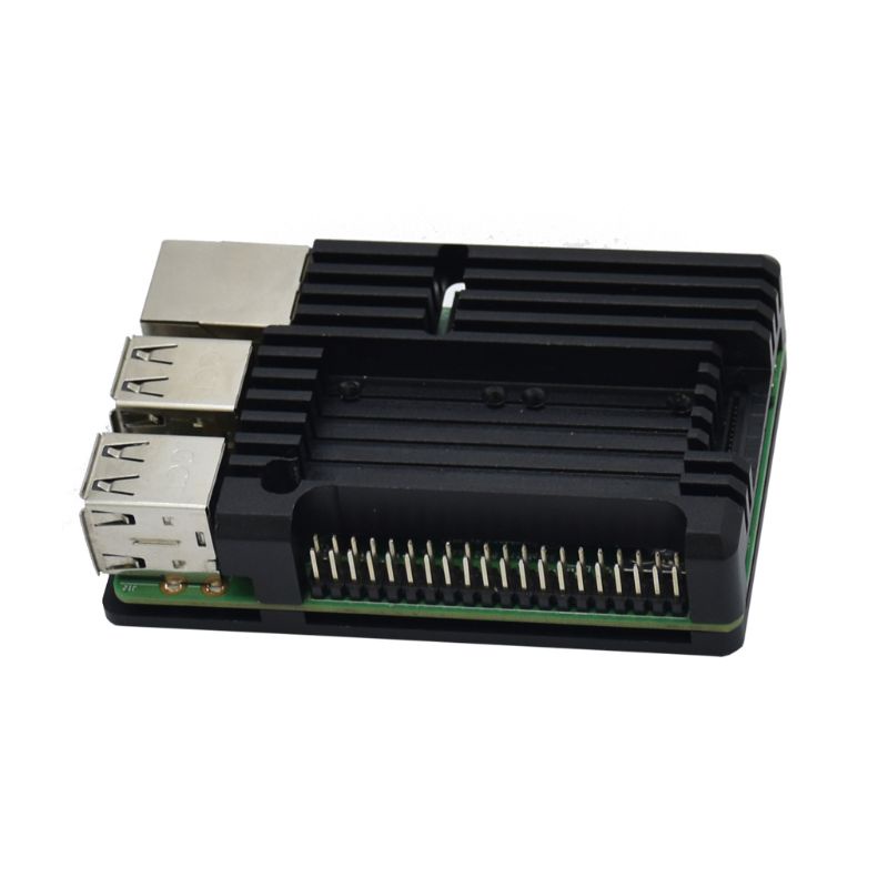 Vỏ Hợp Kim Nhôm Chất Lượng Cao Kèm Bộ Tản Nhiệt Làm Mát Cho Raspberry