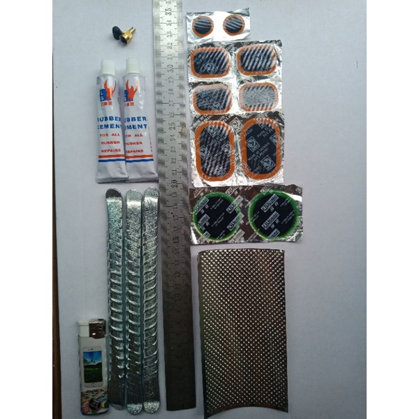 Bộ vá liền ruột  xe đạp đua, xe đạp, xe máy, ...