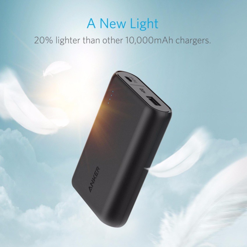 [Freeship toàn quốc từ 50k] Pin sạc dự phòng ANKER PowerCore 10000mAh - A1263