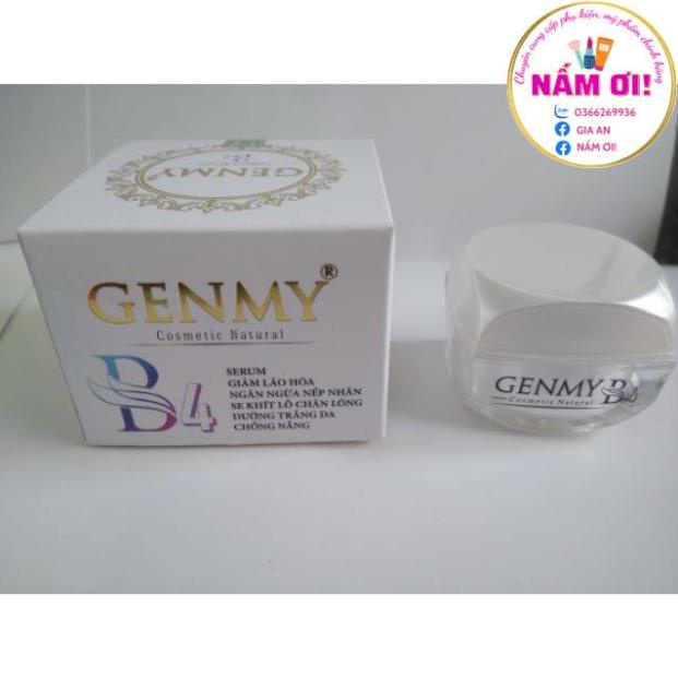 Kem Genmy B1, B2, B3, B4 dưỡng trắng da, nám tàn nhang, mụn thâm, giảm lão hoá, chống nắng