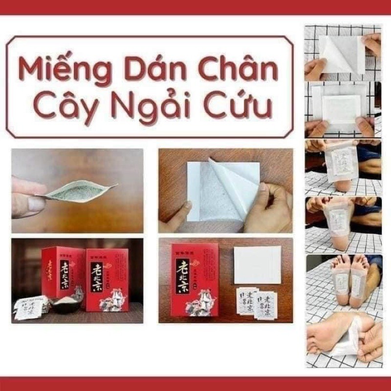 MIẾNG DÁN BÀN CHÂN THẢI ĐỘC HỘP 50 miếng