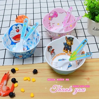 🌸𝐓𝐀̣̆𝐍𝐆 𝐐𝐔𝐀̀🌸 Chén lớn Hello Kitty - Doremon Doraemon