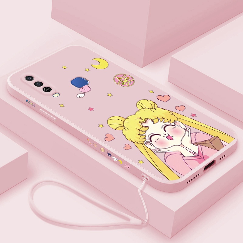Sailor moon Ốp Điện Thoại Cho realme 5 realme 5 5i 5s 6i c3 realme 5pro realme 6 realme 6 pro realme 7 4G realme 9 pro plus
