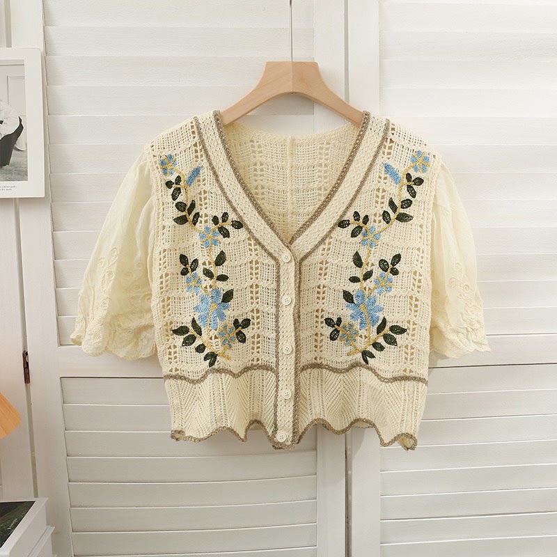 Áo Đan Len Vintage