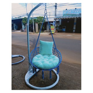 [ SIZE 60CM/ DÀY 12CM ] ĐỆM NGỒI BỆT / LÓT XÍCH ĐU TRÒN VẢI NỈ NHUNG CAO CẤP OCN066