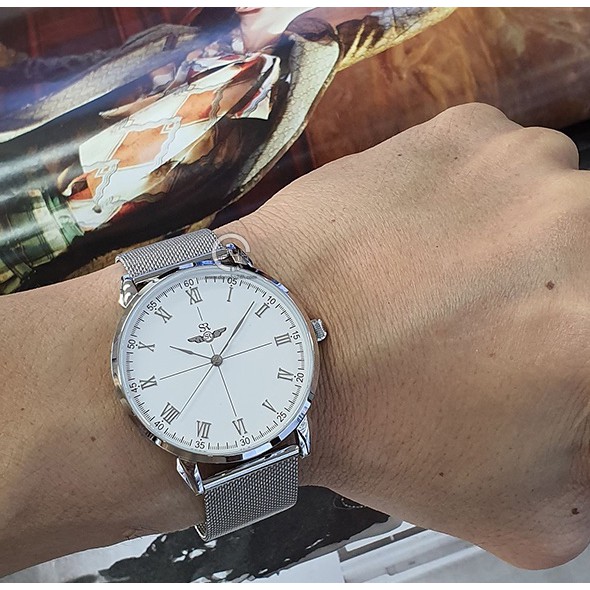 Đồng hồ nam SRWATCH Classic SG2088.1102 mặt kính chống trầy chống nước , bảo hành 24 tháng