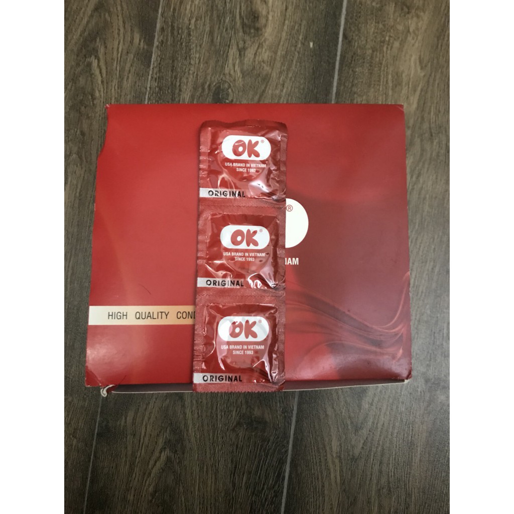 COMBO 144 CÁI BAO CAO SU OK