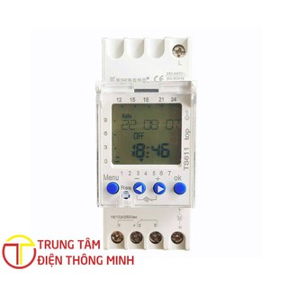 Công tắc hẹn giờ kỹ thuật số cao cấp tuần hoàn cho 2 thiết bị KW-TS611
