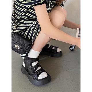 Sandal HIG cổ cao đế độn trơn basic siêu tôn dáng 💗