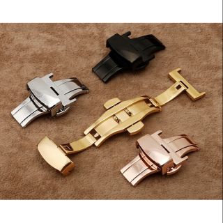 Khóa bướm đồng hồ, khóa chống gập tăng tuổi thọ dây đồng hồ đủ 4 màu