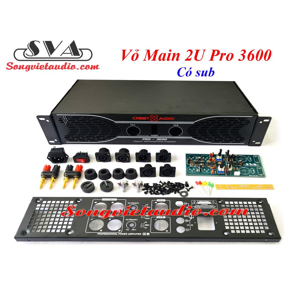 VỎ MAIN, VỎ CỤC ĐẨY SIZE 2u Pro3600 new 2020