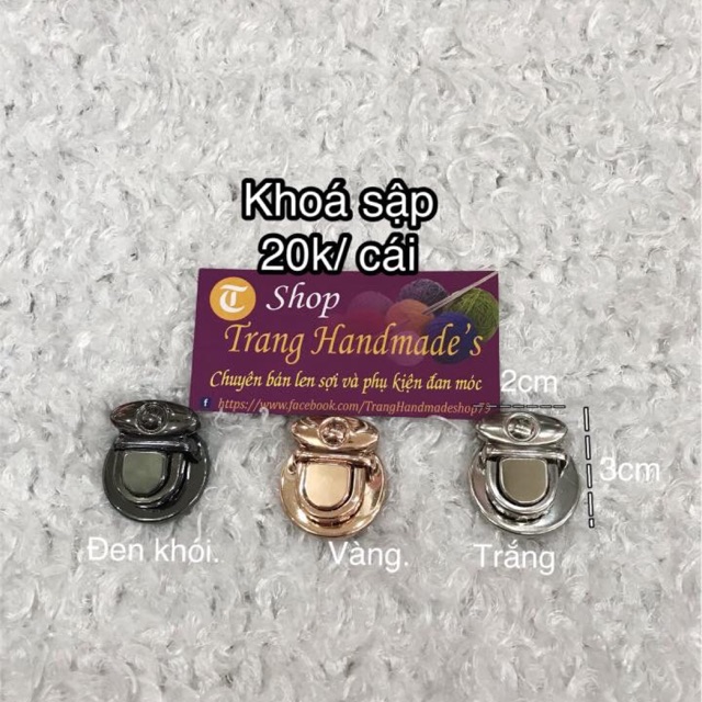 Khoá sập bầu loại trung bình
