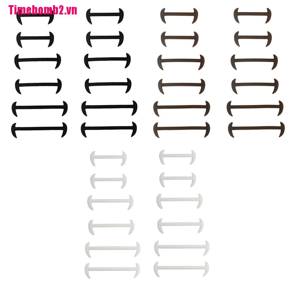 Bộ 12 Dây Buộc Bằng Silicone Tiện Lợi