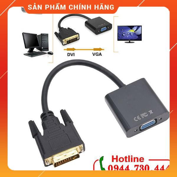 Cáp chuyển DVI (24+1) sang VGA có IC dailyphukien